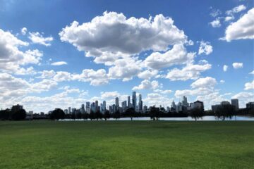 Working at the Australian Open tennis tournament